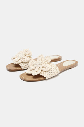 Crochet Bow Sandals