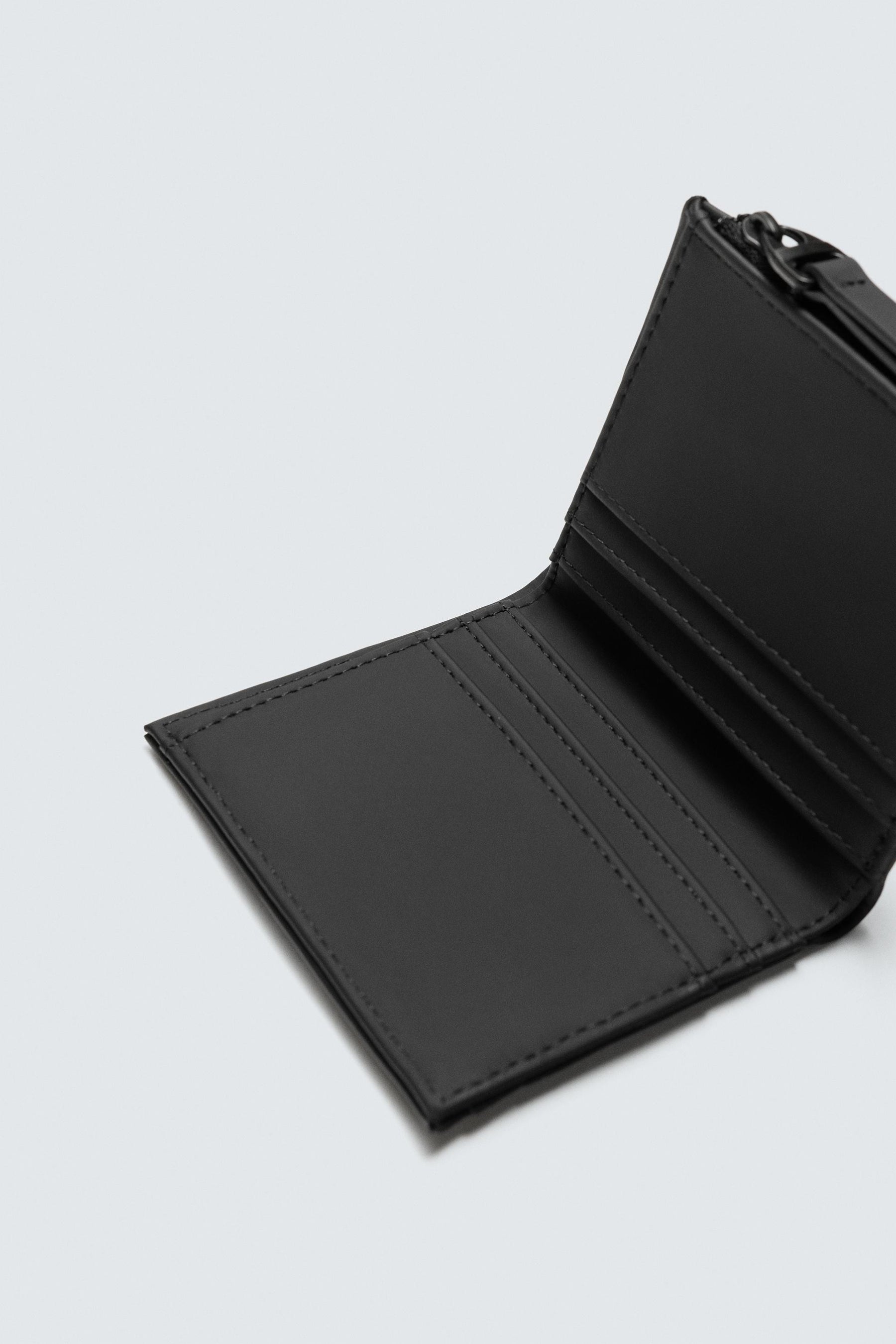 RUBBERISED WALLET WITH COIN PURSE - Image 4