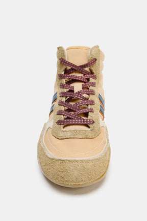 Colourful High-Top Trainers