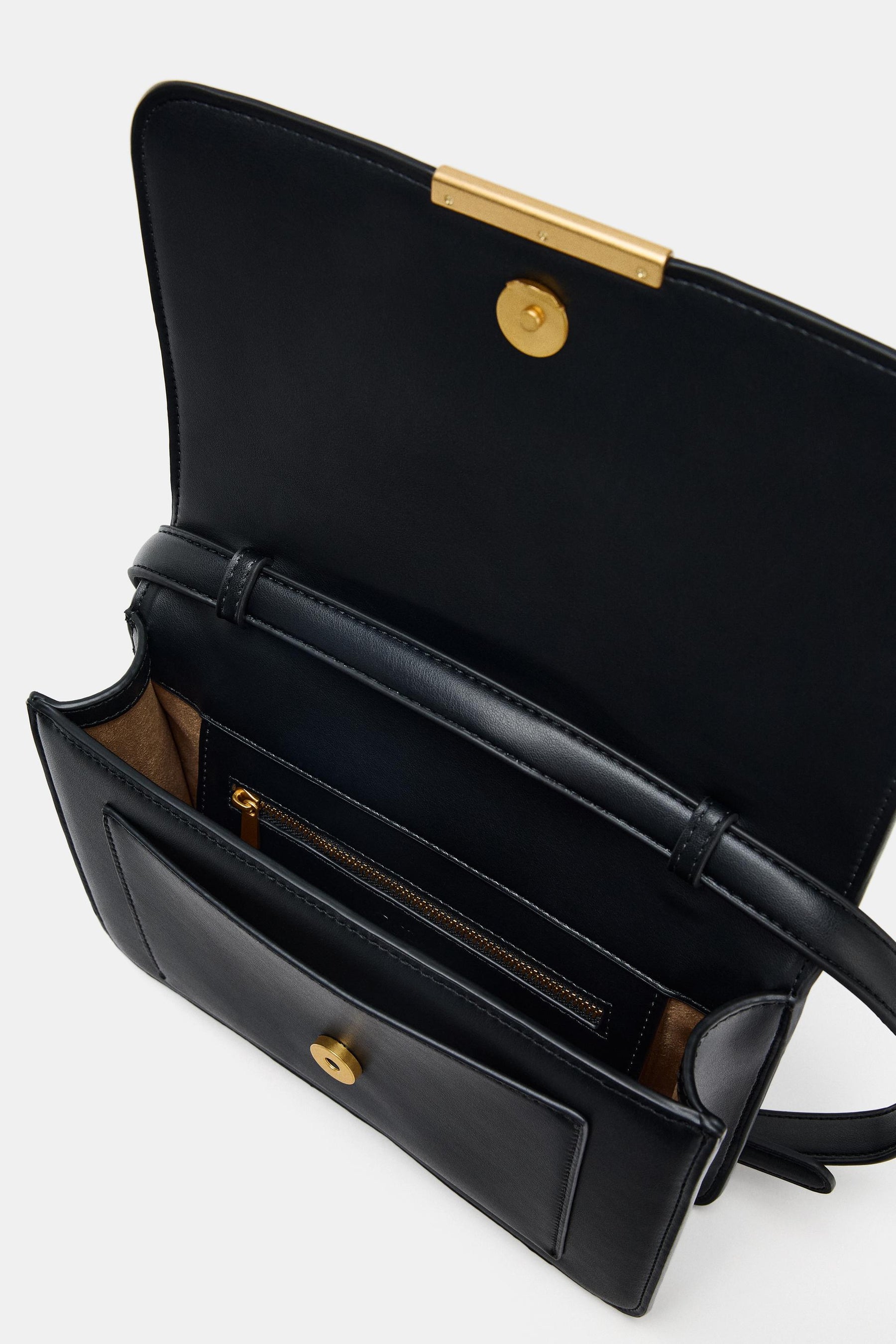 Crossbody Bag with Metal