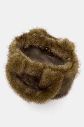 Faux Fur Handbag
