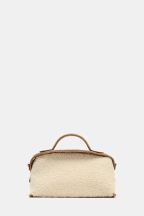 SHEARLING TOTE